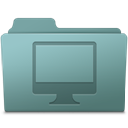 Computer Folder Willow icon